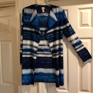 Chico’s Crinkle Fabric Jacket